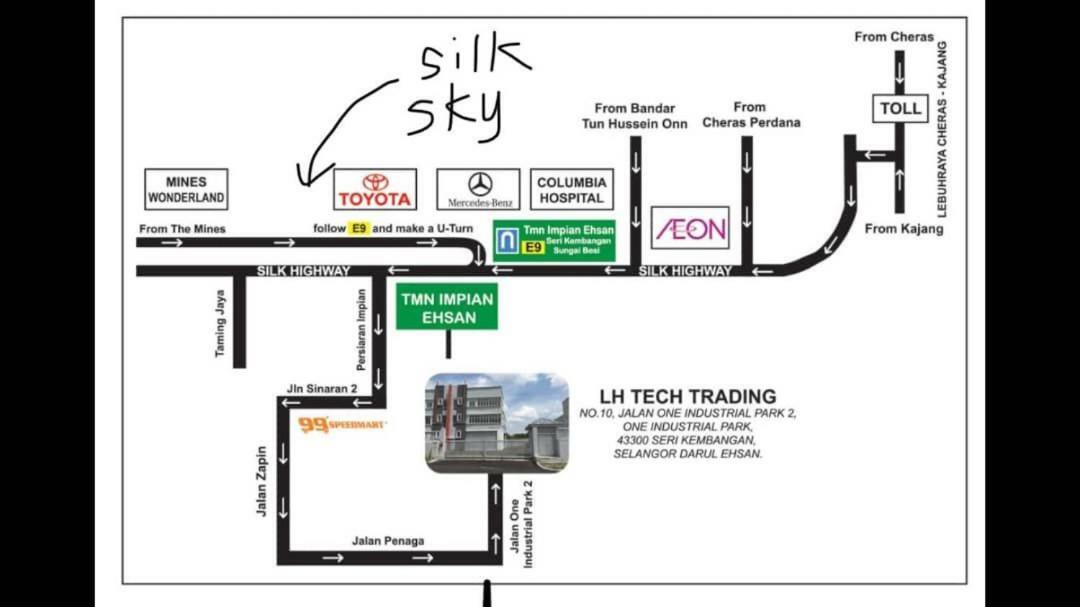 Silk Sky Residence Seri Kembangan Exterior foto